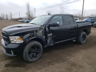 2023 Ram 1500 Express z VIN 3C6RR7KT2PG669929, wystawiony jako Copart lot #52621465 z przebiegiem 9 085 mil mil oraz Szkoda całkowita • Salvage title. Historia ofert i sprzedaży dostępna na DreamBid. Obrazek 1.