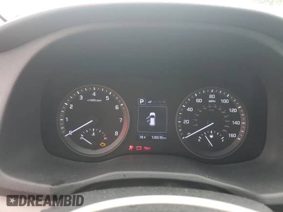 2018 Hyundai Tucson SEL with VIN KM8J3CA46JU738213, listed as a Copart auction lot 59138215 with 136,515 mi miles and Clean title. Bid and sale history available at DreamBid. Image 9.