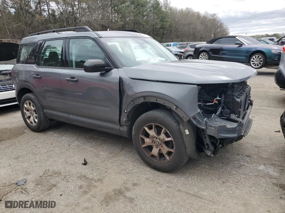 2022 Ford Bronco Sport with VIN 3FMCR9A60NRD65906, listed as a Copart auction lot 49629595 with 34,534 mi miles and Salvage Title. Bid and sale history available at carsss.com. Image 4.