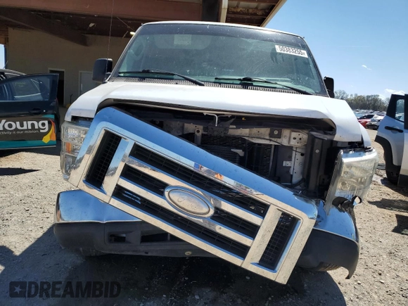 2014 Ford Econoline Cargo Commercial with VIN 1FTNE2EW9EDA30730, listed as a Copart auction lot 50383255 with 304,289 mi miles and Salvage Title. Bid and sale history available at carsss.com. Image 5.