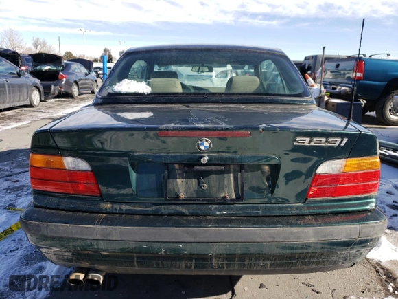 1998 BMW 3 Series 323ic with VIN WBABJ732XWEA17086, listed as a Copart auction lot 45030985 with 224,390 mi miles and Clean Title. Bid and sale history available at carsss.com. Image 6.