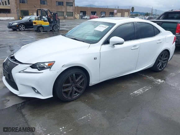 2016 Lexus IS 350 with VIN JTHBE1D28G5022920, listed as a IAAI auction lot 41579199 with NaN miles. Bid and sale history available at carsss.com. Image 2.