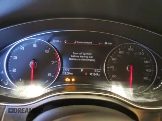 2015 Audi A6 3.0T Prestige with VIN WAUHGAFC4FN016846, listed as a Copart auction lot 46634795 with 121,347 mi miles and Clean Title. Bid and sale history available at carsss.com. Image 9.
