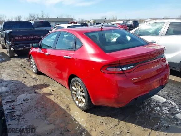 2016 Dodge Dart SXT Sport with VIN 1C3CDFFA0GD823751, listed as a IAAI auction lot 41826142 with 78,926 mi miles. Bid and sale history available at carsss.com. Image 3.