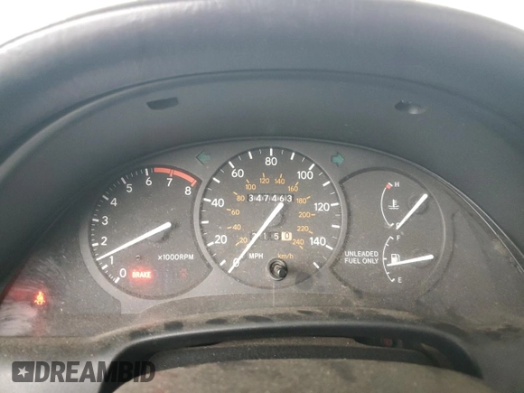 1999 Toyota Celica GT with VIN JT2DG02T5X0057530, listed as a Copart auction lot 43446095 with 347,463 mi miles and Salvage Title. Bid and sale history available at carsss.com. Image 9.