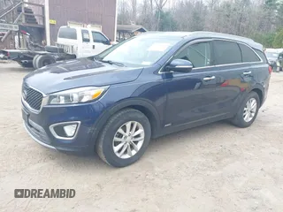 2016 Kia Sorento LX with VIN 5XYPGDA34GG054366, listed as a IAAI auction lot 42126008 with 218,148 mi miles. Bid and sale history available at carsss.com. Image 17.