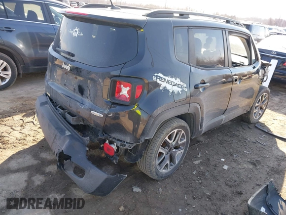 2017 Jeep Renegade Latitude with VIN ZACCJABB9HPF30780, listed as a IAAI auction lot 41693869 with 242,482 mi miles and . Bid and sale history available at DreamBid. Image 4.