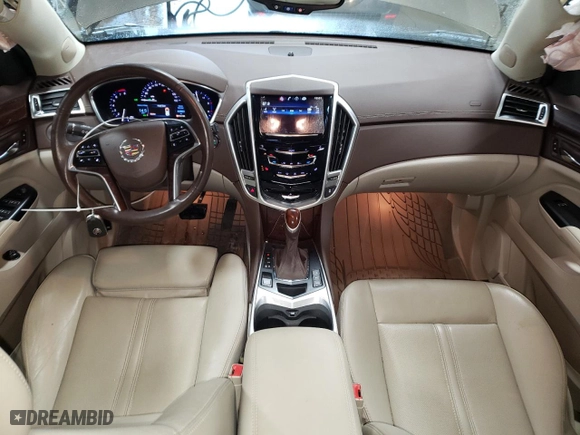 2016 Cadillac SRX Luxury Collection with VIN 3GYFNEE33GS559695, listed as a Copart auction lot 46536245 with 43,903 mi miles and Salvage Title. Bid and sale history available at carsss.com. Image 8.