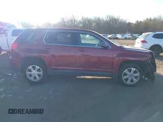 2017 GMC Terrain SLE with VIN 2GKFLSEK2H6176045, listed as a IAAI auction lot 41292556 with 107,321 mi miles. Bid and sale history available at carsss.com. Image 13.