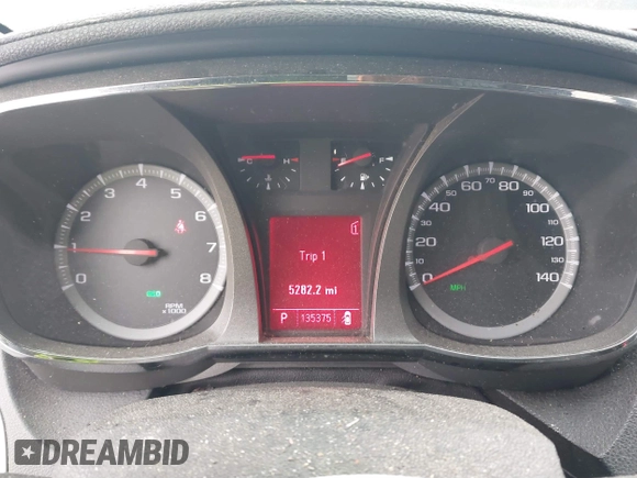 2010 GMC Terrain SLE-1 with VIN 2CTALBEW1A6392990, listed as a IAAI auction lot 41742955 with 135,375 mi miles. Bid and sale history available at carsss.com. Image 7.