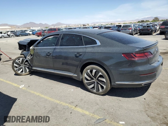 2021 Volkswagen Arteon SEL R-Line with VIN WVWSR7AN0ME007542, listed as a Copart auction lot 53160935 with 49,848 mi miles and Salvage title. Bid and sale history available at DreamBid. Image 2.