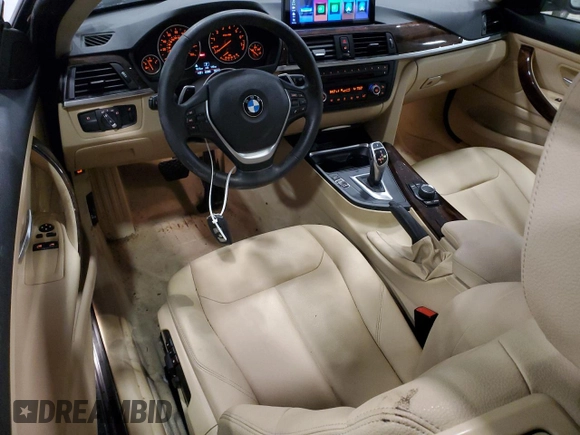 2014 BMW 4 Series 428i xDrive with VIN WBA3N9C58EK245647, listed as a Copart auction lot 44729505 with 45,383 mi miles and Non Repairable. Bid and sale history available at carsss.com. Image 8.