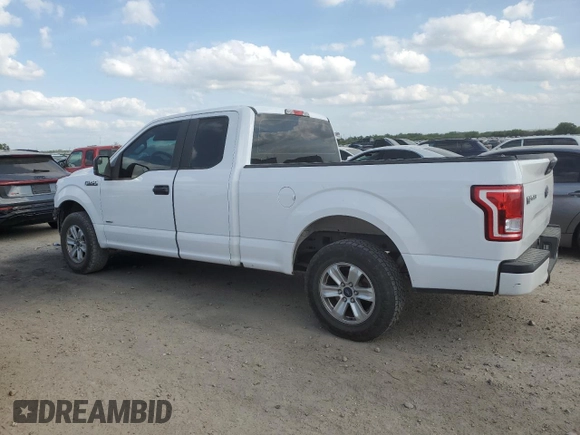 2017 Ford F-150 XL with VIN 1FTEX1CP7HKD96962, listed as a Copart auction lot 52724385 with 117,889 mi miles and Salvage title. Bid and sale history available at DreamBid. Image 2.