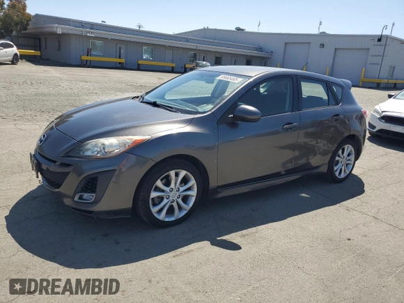2010 Mazda 3 S Sport with VIN JM1BL1H67A1254542, listed as a Copart auction lot 55665465 with 214,835 mi miles and Salvage Title. Bid and sale history available at DreamBid. Image 1.