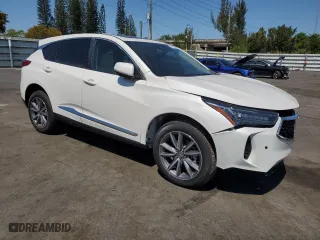 2023 Acura RDX w/Technology Package with VIN 5J8TC1H51PL004739, listed as a Copart auction lot 48769065 with 7,701 mi miles and Salvage Title. Bid and sale history available at carsss.com. Image 4.
