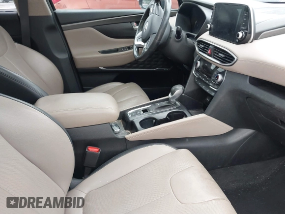 2019 Hyundai Santa Fe Ultimate with VIN 5NMS53AA1KH132335, listed as a IAAI auction lot 41553446 with 79,100 mi miles. Bid and sale history available at carsss.com. Image 5.