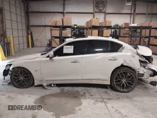2018 Infiniti Q50 Sport z VIN JN1EV7AP5JM352872, wystawiony jako IAAI lot #42107252 z przebiegiem 81 889 mil mil oraz . Historia ofert i sprzedaży dostępna na DreamBid. Obrazek 15.