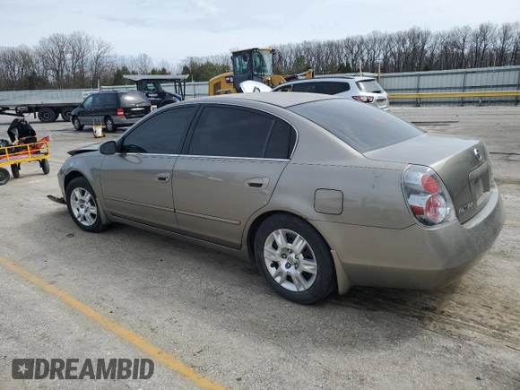 2005 Nissan Altima 2.5 with VIN 1N4AL11D35N918795, listed as a Copart auction lot 50006295 with 93,425 mi miles and Salvage Title. Bid and sale history available at carsss.com. Image 2.