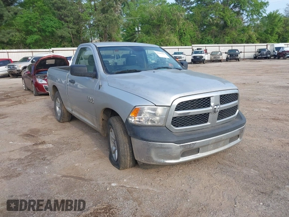 2018 Ram 1500 Tradesman with VIN 3C6JR6AG8JG238417, listed as a IAAI auction lot 41905225 with 149,951 mi miles and . Bid and sale history available at DreamBid. Image 1.
