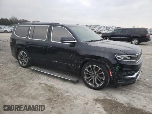 2022 Jeep Grand Wagoneer Series III with VIN 1C4SJVGP5NS153233, listed as a Copart auction lot 82017094 with 45,756 mi miles and Clean title. Bid and sale history available at DreamBid. Image 4.