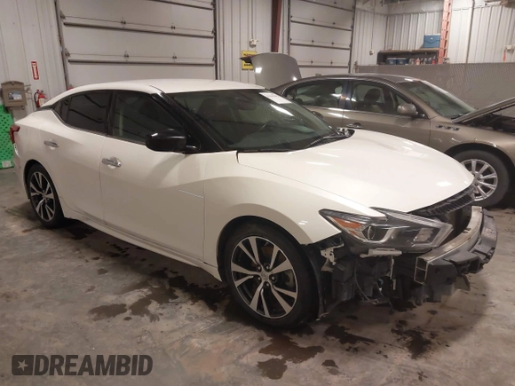 2016 Nissan Maxima SV with VIN 1N4AA6AP4GC418589, listed as a IAAI auction lot 41840085 with 115,842 mi miles and . Bid and sale history available at DreamBid. Image 1.