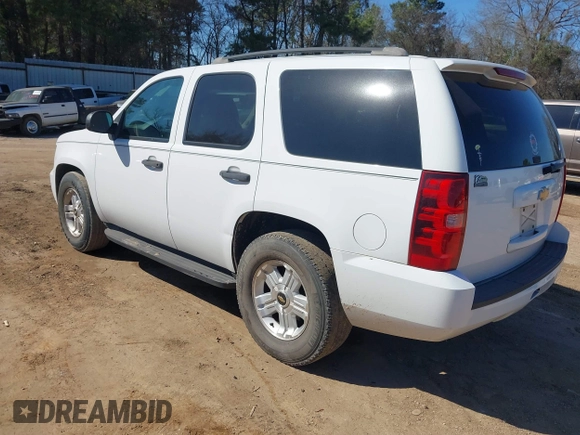 2012 Chevrolet Tahoe Commercial with VIN 1GNLC2E09CR185598, listed as a IAAI auction lot 41699321 with 202,198 mi miles and . Bid and sale history available at DreamBid. Image 3.