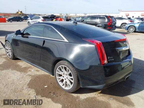 2013 Cadillac CTS Coupe Premium with VIN 1G6DP1E32D0169211, listed as a IAAI auction lot 41818791 with 41,984 mi miles. Bid and sale history available at carsss.com. Image 3.