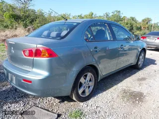 2008 Mitsubishi Lancer DE with VIN JA3AU26U08U009606, listed as a IAAI auction lot 41941258 with 84,106 mi miles. Bid and sale history available at carsss.com. Image 4.
