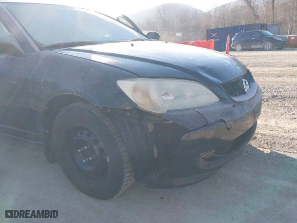 2005 Honda Civic Cpe VP with VIN 1HGEM21145L065356, listed as a IAAI auction lot 41639974 with 170,540 mi miles. Bid and sale history available at carsss.com. Image 6.