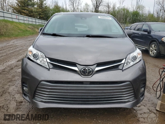2019 Toyota Sienna XLE with VIN 5TDDZ3DC7KS216084, listed as a Copart auction lot 54866425 with 65,063 mi miles and Clean Title. Bid and sale history available at DreamBid. Image 5.