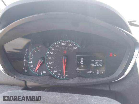 2020 Chevrolet Trax LS z VIN 3GNCJKSB0LL130816, wystawiony jako IAAI lot #42225467 z przebiegiem 55 943 mil mil oraz . Historia ofert i sprzedaży dostępna na DreamBid. Obrazek 7.