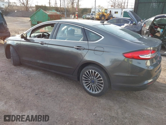 2017 Ford Fusion SE with VIN 3FA6P0HD4HR137098, listed as a IAAI auction lot 41908147 with 50,162 mi miles. Bid and sale history available at carsss.com. Image 3.