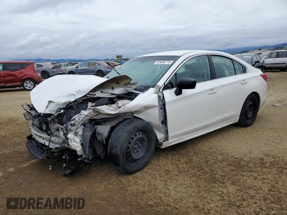 2016 Subaru Legacy 2.5i with VIN 4S3BNAA6XG3029114, listed as a Copart auction lot 53490775 with 207,035 mi miles and Salvage Title. Bid and sale history available at carsss.com. Image 1.