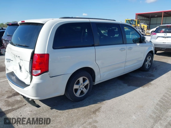 2013 Dodge Grand Caravan SXT with VIN 2C4RDGCG2DR522136, listed as a IAAI auction lot 42023561 with 176,635 mi miles and . Bid and sale history available at DreamBid. Image 4.