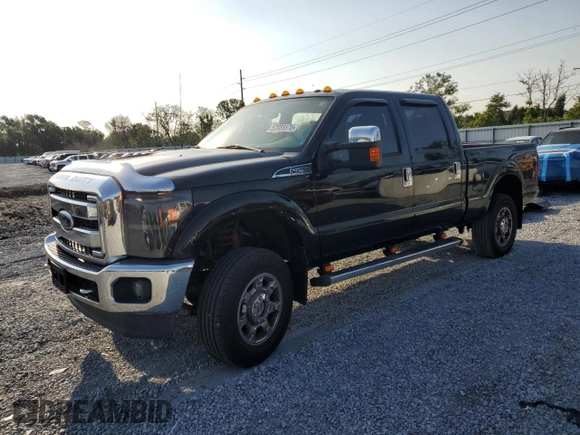2016 Ford F-250 Lariat with VIN 1FT7W2B60GEA05495, listed as a Copart auction lot 52885575 with 113,520 mi miles and Salvage title. Bid and sale history available at DreamBid. Image 1.