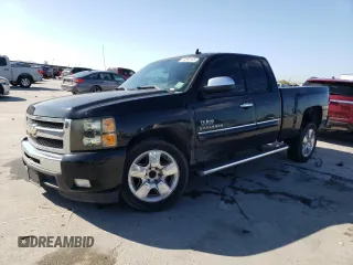 2011 Chevrolet Silverado 1500 LT with VIN 1GCRCSE02BZ450685, listed as a Copart auction lot 50261105 with 95,386 mi miles and Salvage Title. Bid and sale history available at DreamBid. Image 1.