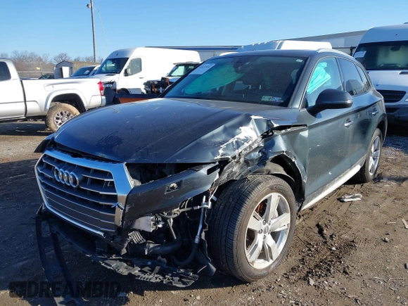 2018 Audi Q5 Premium with VIN WA1ANAFY0J2005269, listed as a IAAI auction lot 41811924 with 63,227 mi miles. Bid and sale history available at carsss.com. Image 6.