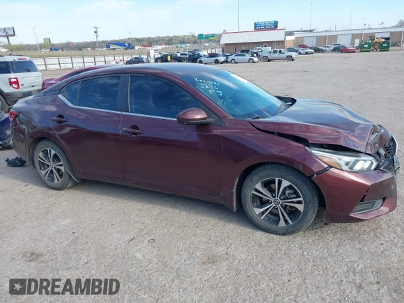 2021 Nissan Sentra SV z VIN 3N1AB8CV7MY253545, wystawiony jako IAAI lot #41869144 z przebiegiem 89 733 mil mil oraz . Historia ofert i sprzedaży dostępna na DreamBid. Obrazek 13.