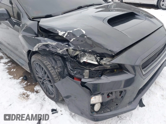 2015 Subaru WRX STI with VIN JF1VA2L60F9803514, listed as a IAAI auction lot 41591735 with 82,700 mi miles and . Bid and sale history available at DreamBid. Image 6.