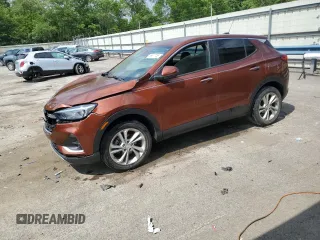 2020 Buick Encore GX Preferred with VIN KL4MMCSL0LB107549, listed as a Copart auction lot 59677165 with 34,904 mi miles and Salvage title. Bid and sale history available at DreamBid. Image 1.