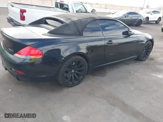 2007 BMW 6 Series 650i with VIN WBAEK13587CN82528, listed as a IAAI auction lot 41906164 with 150,234 mi miles. Bid and sale history available at carsss.com. Image 4.