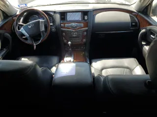 2017 Infiniti QX80 with VIN JN8AZ2NEXH9159646, listed as a Copart auction lot 74235294 with 50,650 mi miles and Salvage Title. Bid and sale history available at carsss.com. Image 8.