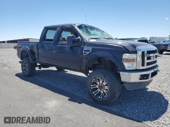 2008 Ford F-350 XL with VIN 1FTWW31R18ED24242, listed as a Copart auction lot 57107735 with Not provided miles and Salvage title. Bid and sale history available at DreamBid. Image 4.