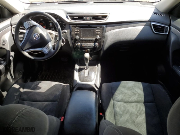 2015 Nissan Rogue S with VIN KNMAT2MV9FP569829, listed as a Copart auction lot 49356995 with 89,739 mi miles and Salvage Title. Bid and sale history available at carsss.com. Image 8.