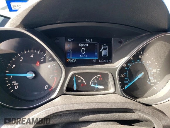 2015 Ford Escape Titanium with VIN 1FMCU0J90FUB48533, listed as a Copart auction lot 47787445 with 132,294 mi miles and Salvage Title. Bid and sale history available at carsss.com. Image 9.