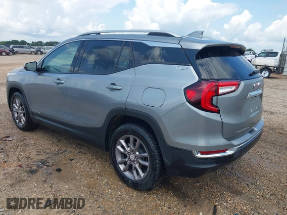 2023 GMC Terrain SLT z VIN 3GKALVEG9PL181616, wystawiony jako IAAI lot #42338137 z przebiegiem 44 400 mil mil oraz . Historia ofert i sprzedaży dostępna na DreamBid. Obrazek 3.