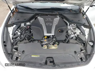 2018 Infiniti Q60 Luxe with VIN JN1EV7EL9JM392962, listed as a IAAI auction lot 41307185 with 58,280 mi miles and . Bid and sale history available at DreamBid. Image 10.