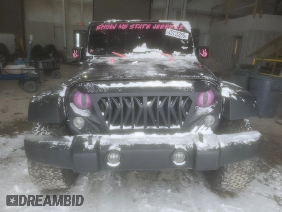 2016 Jeep Wrangler Unlimited Rubicon z VIN 1C4HJWFGXGL211657, wystawiony jako Copart lot #45135355 z przebiegiem 97 046 mil mil oraz Szkoda całkowita • Salvage title. Historia ofert i sprzedaży dostępna na DreamBid. Obrazek 5.