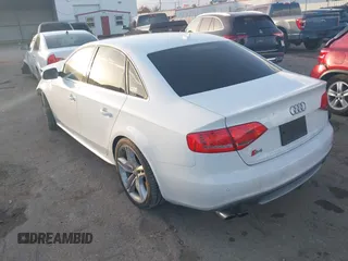 2011 Audi S4 Prestige with VIN WAUKGAFL8BA140724, listed as a IAAI auction lot 41109562 with 111,329 mi miles. Bid and sale history available at carsss.com. Image 3.