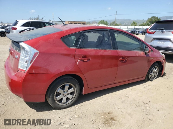 2010 Toyota Prius II with VIN JTDKN3DU3A0077648, listed as a Copart auction lot 54373125 with 187,969 mi miles and Salvage Title. Bid and sale history available at DreamBid. Image 3.